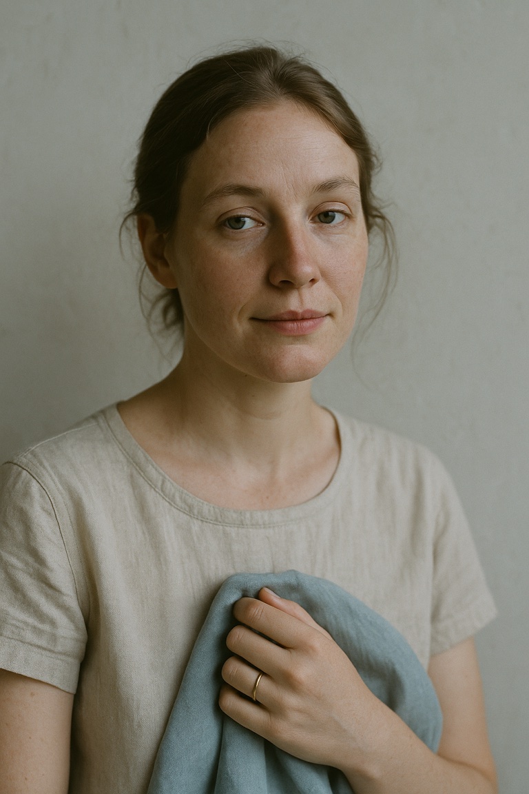 Editorial portrait of a Light Summer subject